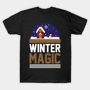 Winter Magic T Shirt For Women Men T-Shirt